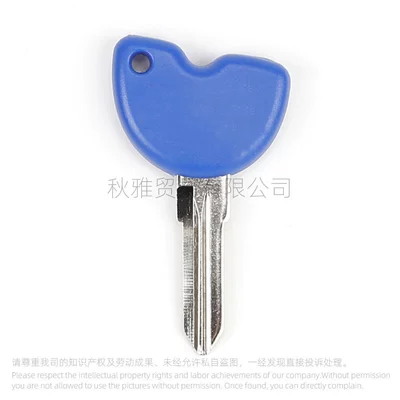 Motorcycle Key Piaggio Girera vespa3vte - blue