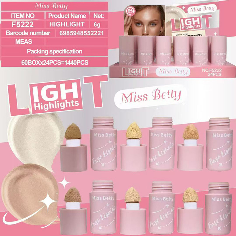 Base de Maquillaje Líquida y Crema BB de 6 Colores Impermeable Control de Grasa