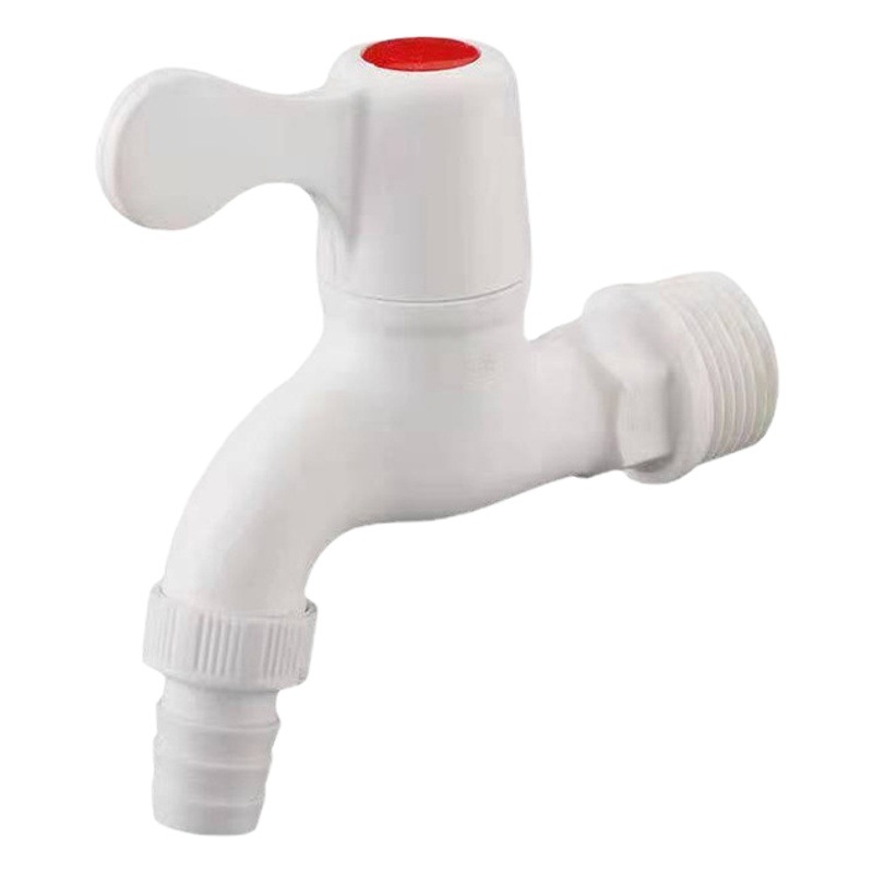 Liansu Faucet Engineering Household 1/2 Inch 3/4 Inch Water Nozzle Leak-Proof Explosion-Proof Durable Tap Water Plastic Quick-Open