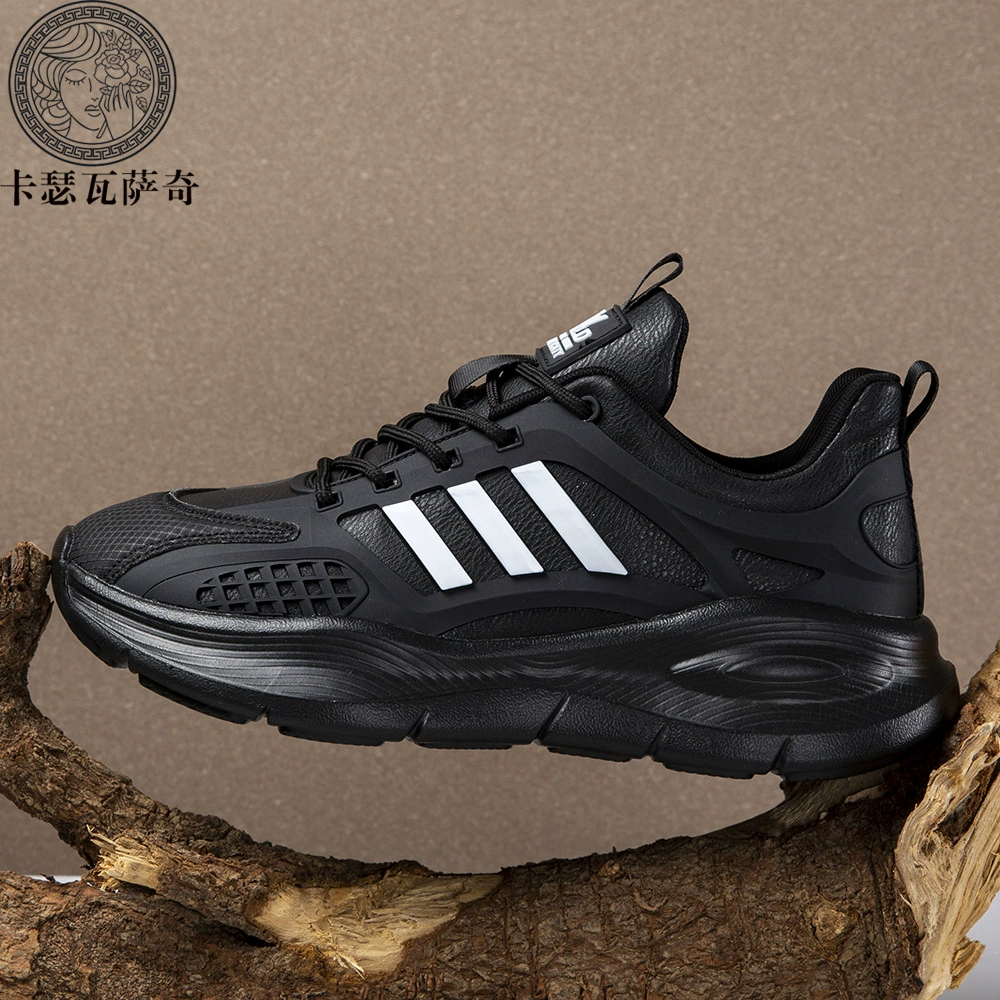Elastic breathable sports shoes, soft heel, lightweight running sneakers, lace‑up, sizes 36–44