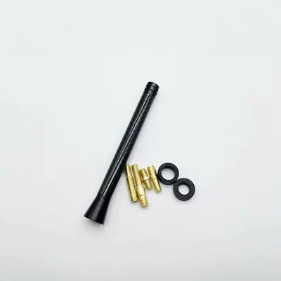 Mini Short Antenna, vehicle antenna - 107cm-carbon-fiber-black