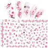 Nail stickers, fake nails contains rose, adhesive sticker for nails, suitable for import, English letters