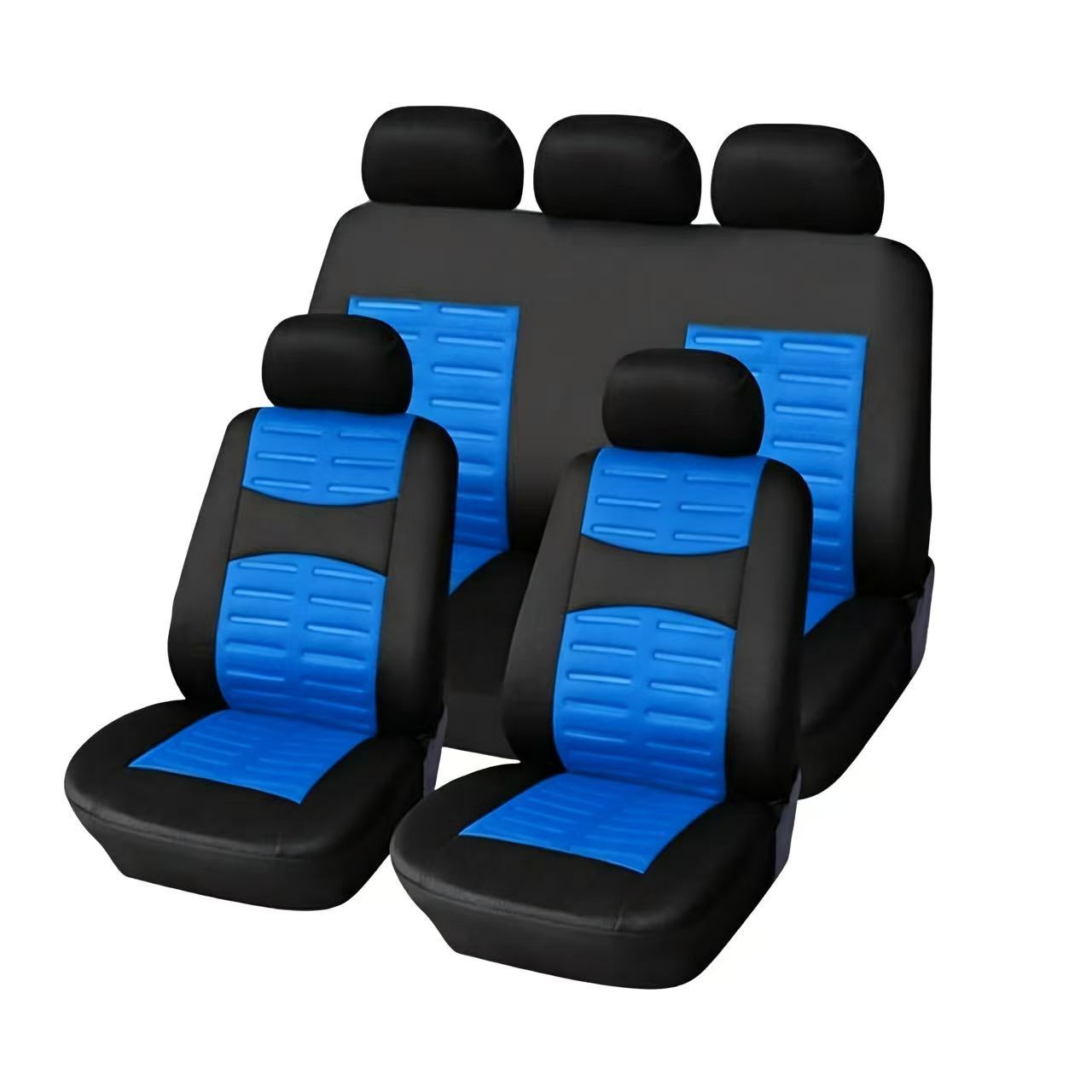 Foreign trade car seat covers, bone-patterned thin strip press machine, car accessories, seat cushions, seat covers, universal for all seasons, cross-border foreign trade WISH