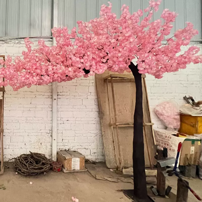 厂家供应大量仿真树 仿真樱花树婚庆 服装展会舞台摆设外景拍摄用