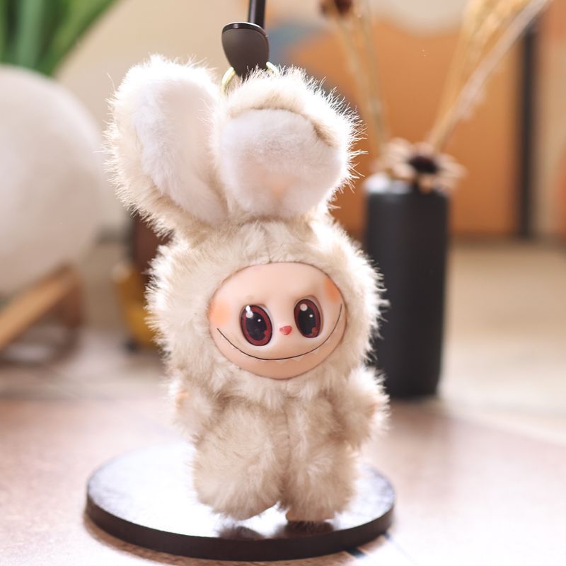 かわいいビニールウサギペンダントぬいぐるみ人形ウサギバッグペンダントキーホルダー人形人形|undefined