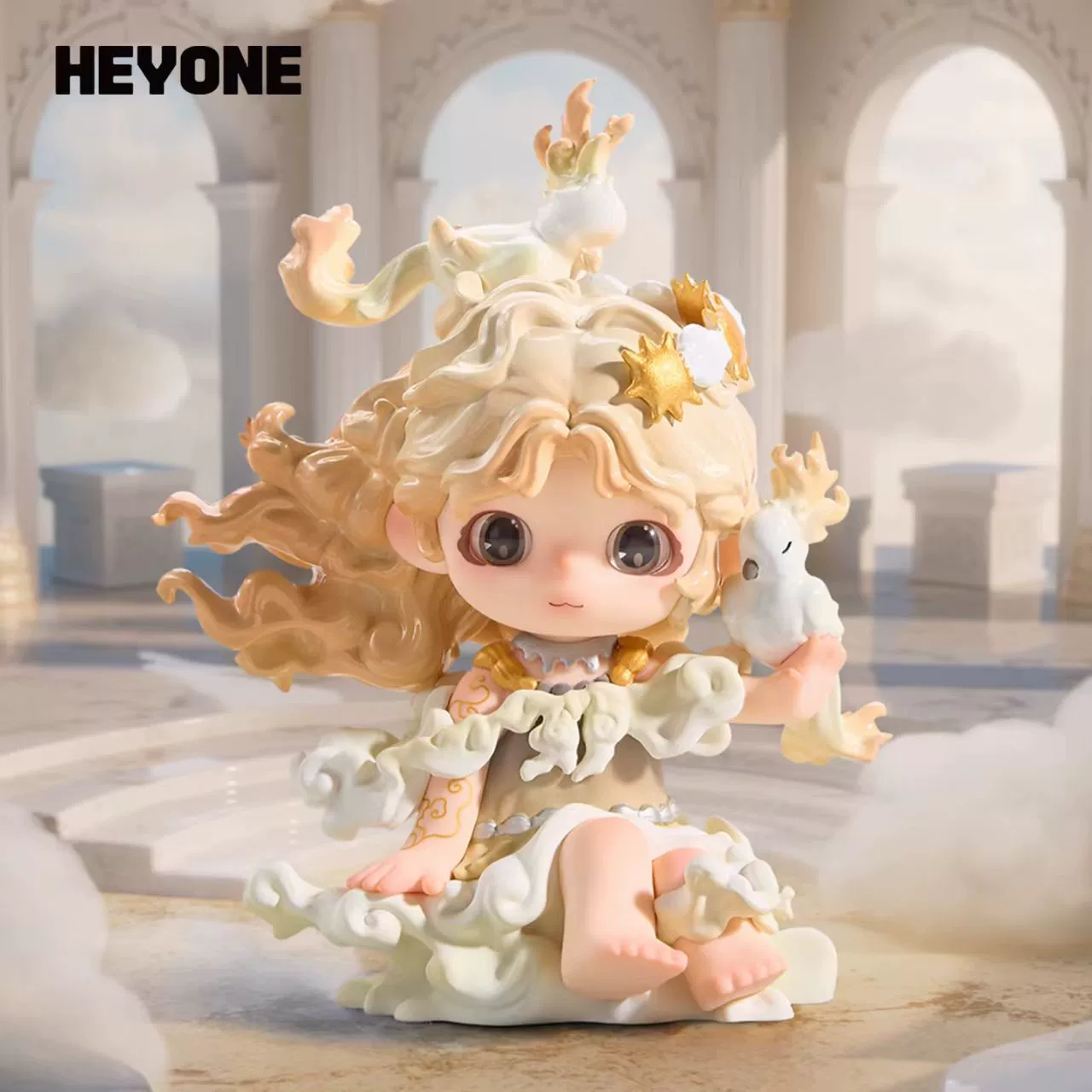 Оригинальный Heyone черный игровой "Buckwheat Guardian" контрактный ивент, тонкая серия, слепая коробка, трендовая фигурка-рука модель, подарок