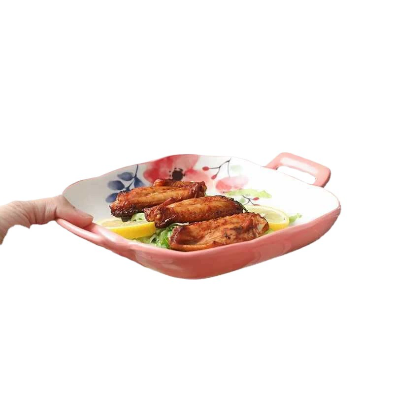 Japanese creative set, ceramic high quality tableware, light luxury style