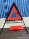 R150 new European standard high-end foldable triangle warning sign, R150 folding triangle warning sign \folding warning sign