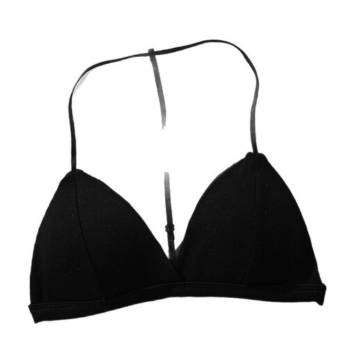 Modal French triangle cup strapless backless bralette seamless one-piece camisole backless summer underwear
