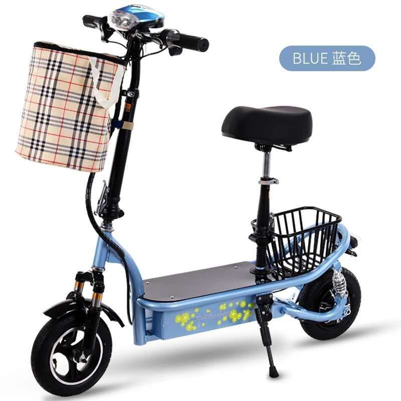 Manufacturer Supplies Wholesale Electric Skateboard Mini Adult Two-Wheeled Scooter Folding Bicycle Portable Commuting