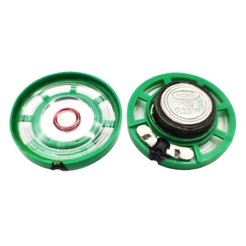 Производители напрямую поставляют 27 мм динамик круглый резиновый корпус 8 евро 16 евро 0,25 Вт игрушка Myla маленький динамик