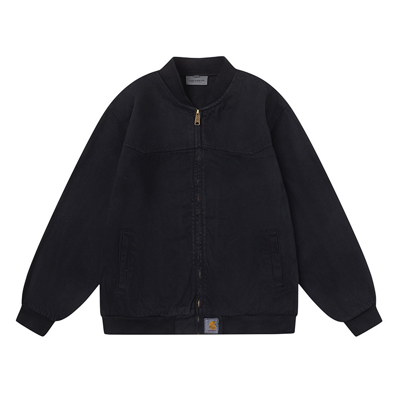 跨境专供Carhartt WIP高品质卡哈特底特律圣达菲水洗做旧夹克外套|undefined