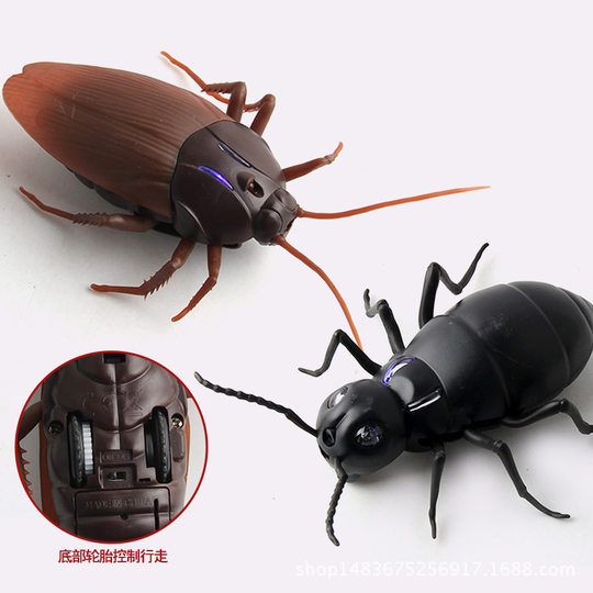 Foreign trade 30 infrared remote control electric cockroach simulation induction cockroach Spider Ant trick animal toys