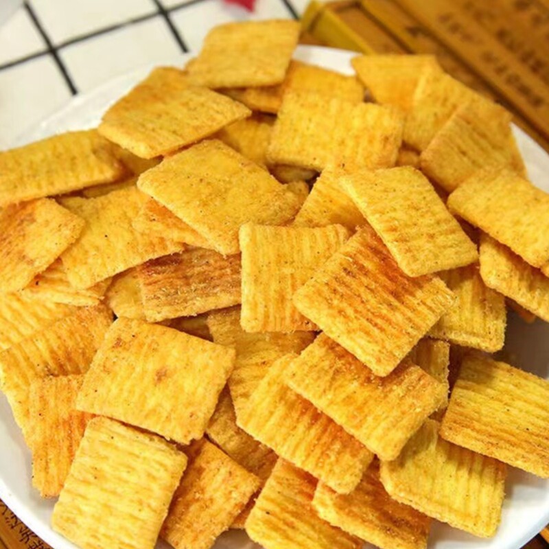 天津风味锅巴老式怀旧脆锅巴五香麻辣味散装休闲零食网红脆香锅巴|undefined