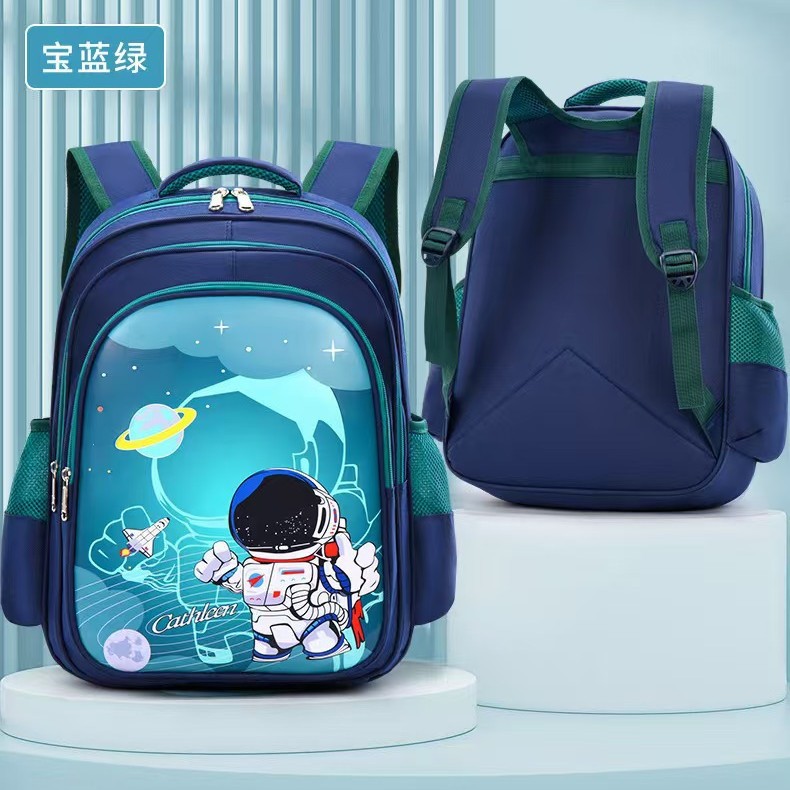 Cross-Border Foreign Trade New Style Kindergarten and Primary School Student Schoolbag Female Cartoon Cute Waterproof Large Capacity Burden-Reducing Backpack