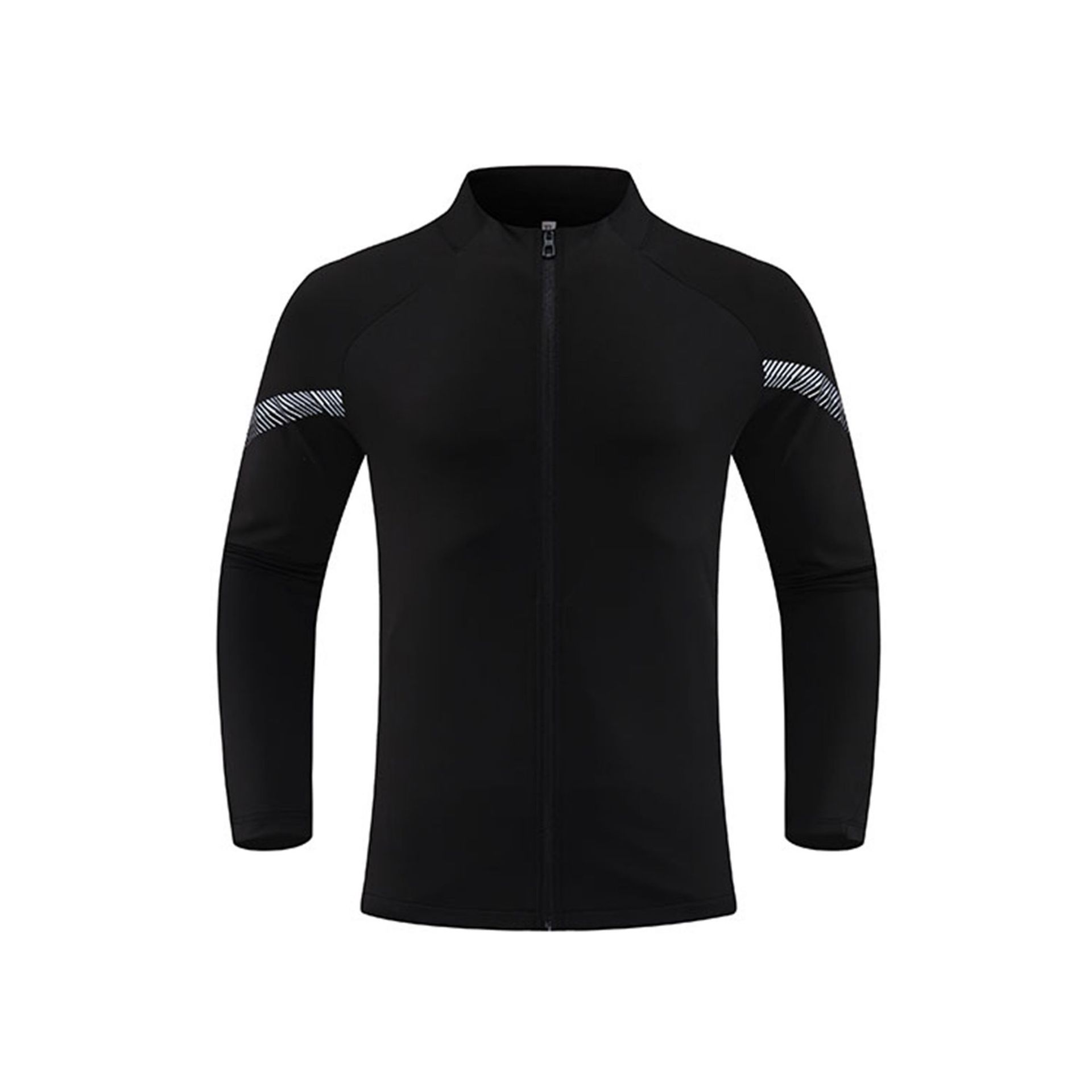 Dijia Cremallera Ropa de secado rápido Camiseta deportiva Camiseta al aire libre para hombres Entrenamiento de moda Ciclismo Correr Ropa de fitness Chaqueta para hombres