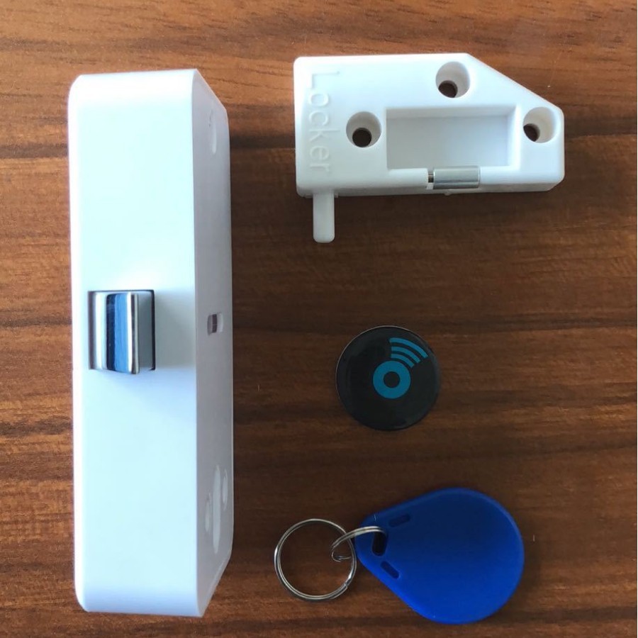 工厂直销免开孔家具锁鞋柜衣柜抽屉智能锁办公室电子刷卡锁