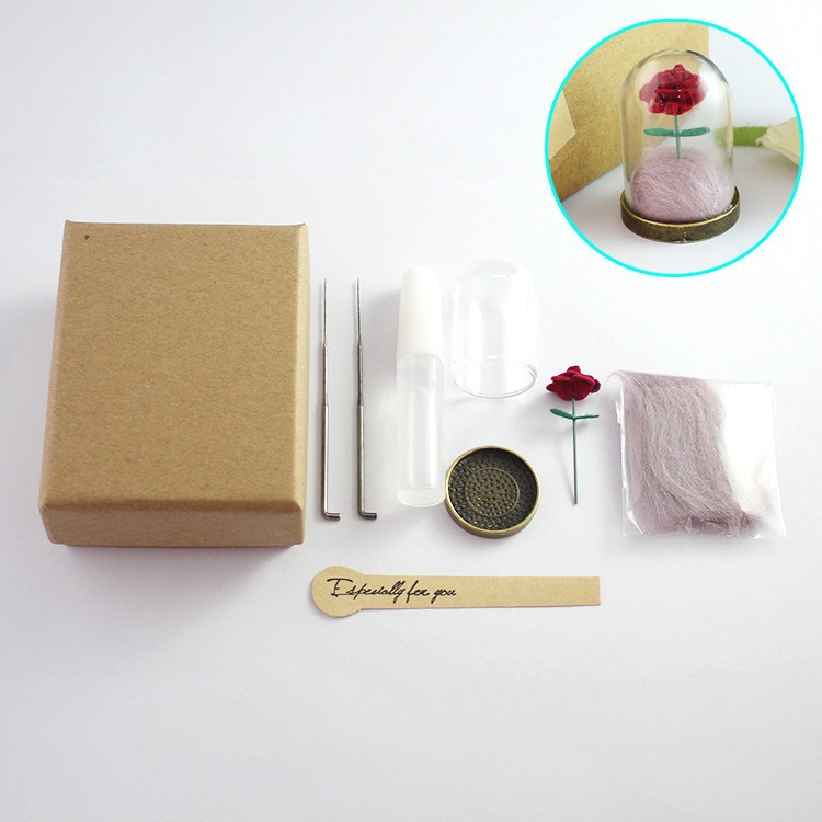 Copper wool felt, materials set, 38x, 25mm