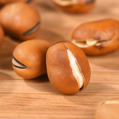 Wholesale broad beans fried beans 500g crispy original fragrant beans snack casual nut snacks dry goods roasted seeds and nuts