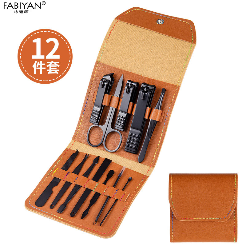 Conjunto de 12 piezas Marrón