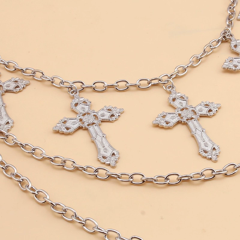Metal accessory, universal chain, trousers, European style, punk style