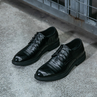Autumn 2021 New Breathable Men's Shoes Leather Shoes Men's Genuine Leather Business Dress Men's Middle-aged Soft Sole Top Layer Cowhide Shoes