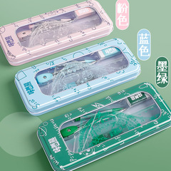 Ruler student supplies set ruler exam special triangle ruler set plastic ruler protractor drawing set ruler drawing