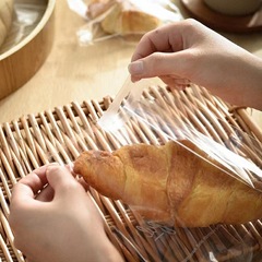 透明包裝袋歐包吐司泡芙甜甜圈自封包裝袋可頌牛角包餐包自粘袋子