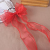 Children's hairgrip with bow, cute hair accessory, hair rope for princess