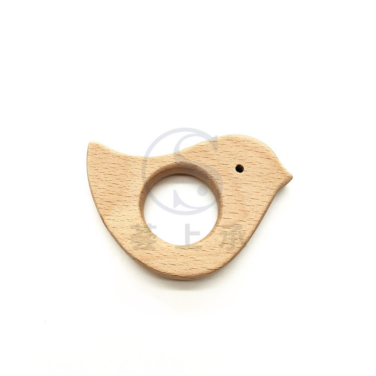 木製幼児おもちゃガラガラおしゃぶり赤ちゃん 100 日写真小道具アクセサリーおもちゃ木製リング