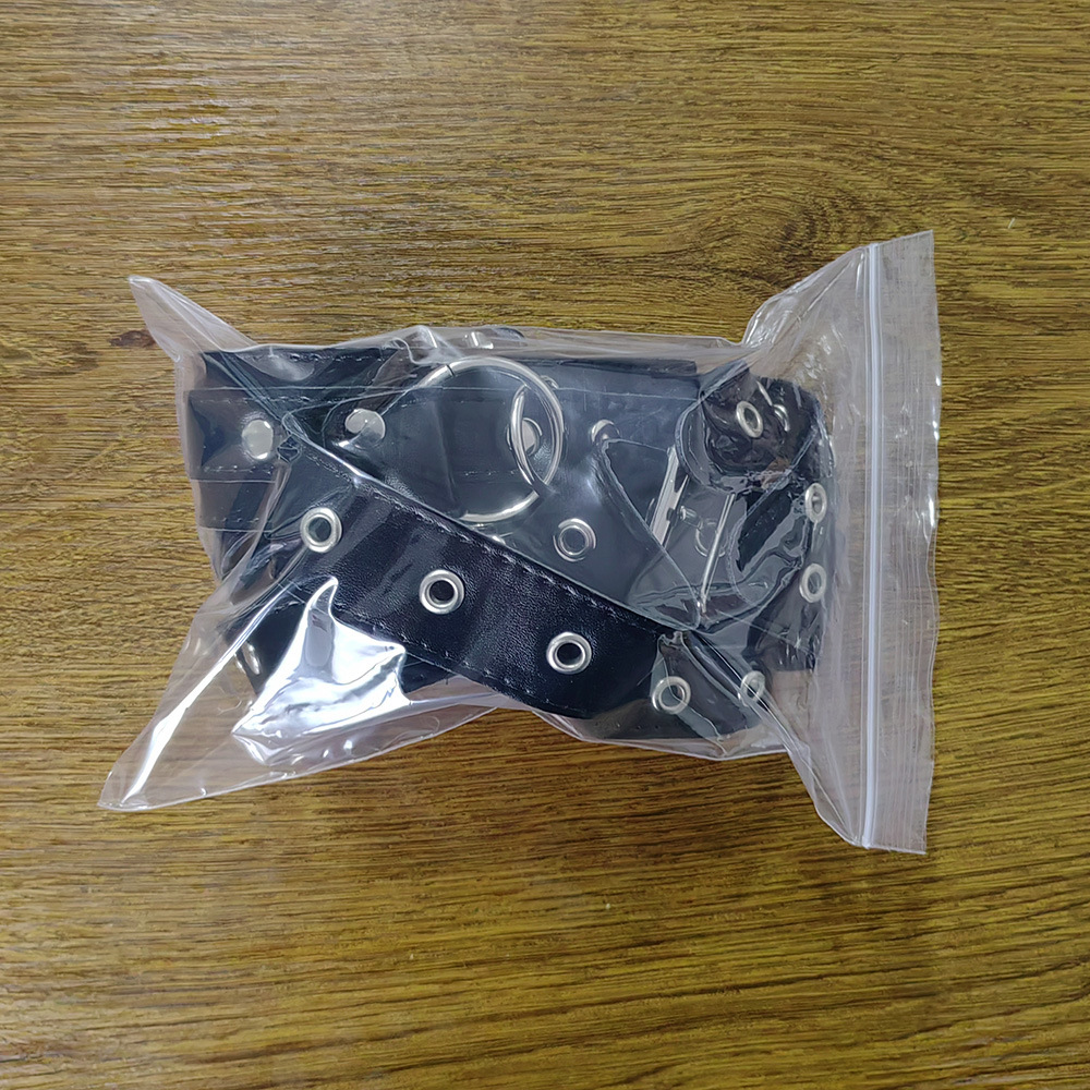 BDSM Handcuff Gothic Leather Neck Cuff Sex Toys Leather Sex Bondage Set Erotic Slave SM Toys Sexy Cuffs Harness Lingeries Kit