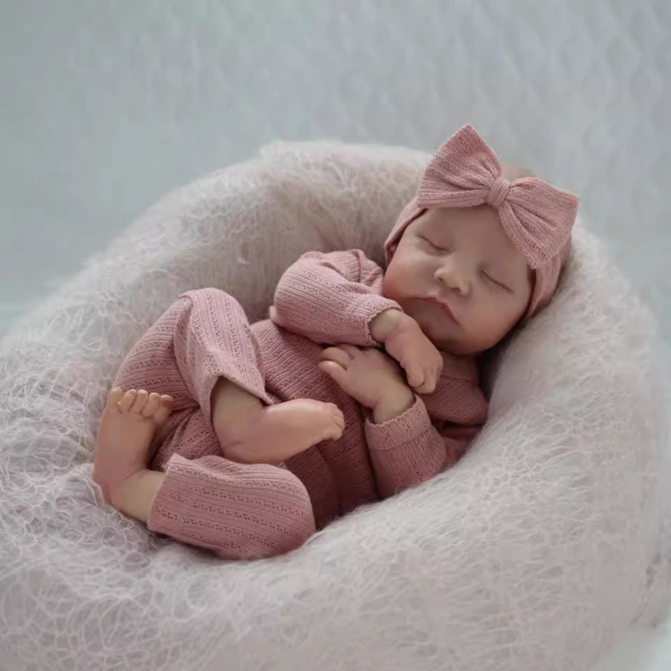 Simulación de 19 pulgadas muñeca de bebé renacido Levi 3D piel realista bebé
