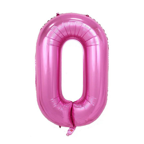 digital golden blue fuchsia balloon