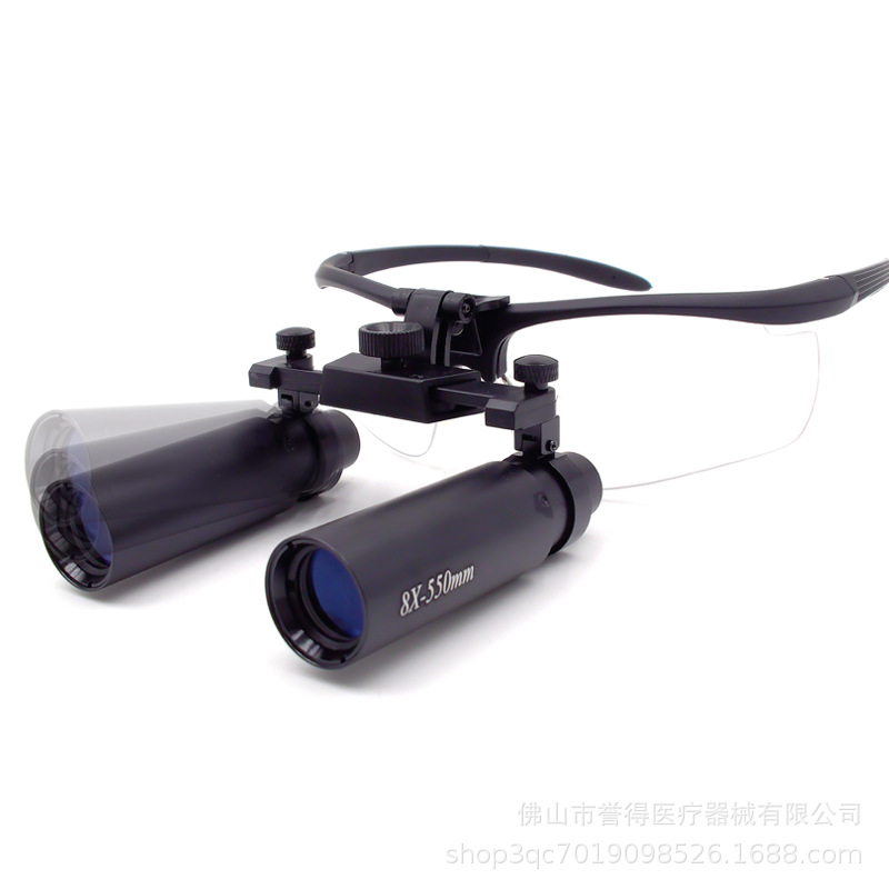 口腔检查8倍高清镜片外科双目头戴眼镜式手术放大镜护眼头戴式