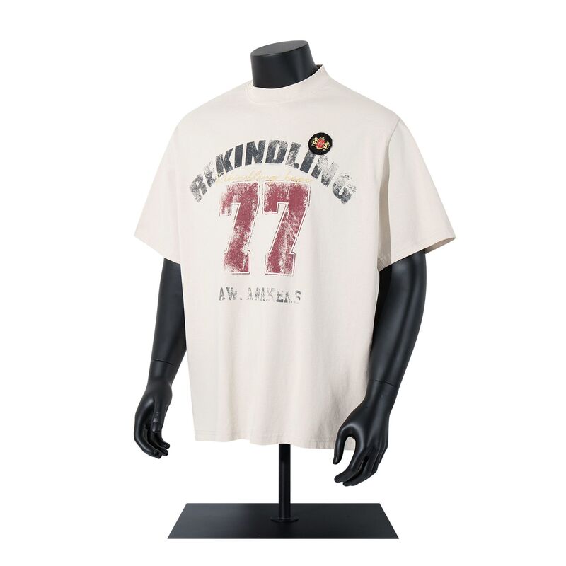 Clothing Men's Clothing 2025 Heavy Weightweight 300g American Retro T-Shirt Washed Embroider Niche Design Short-Sleeved Tops for Men and Women