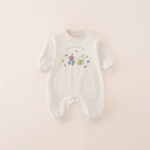 Baby Autumn Clothes, Newborn Onesies, Korean Style Casual Outing Clothes for Men and Women, Baby Clothes, 2025 New Style