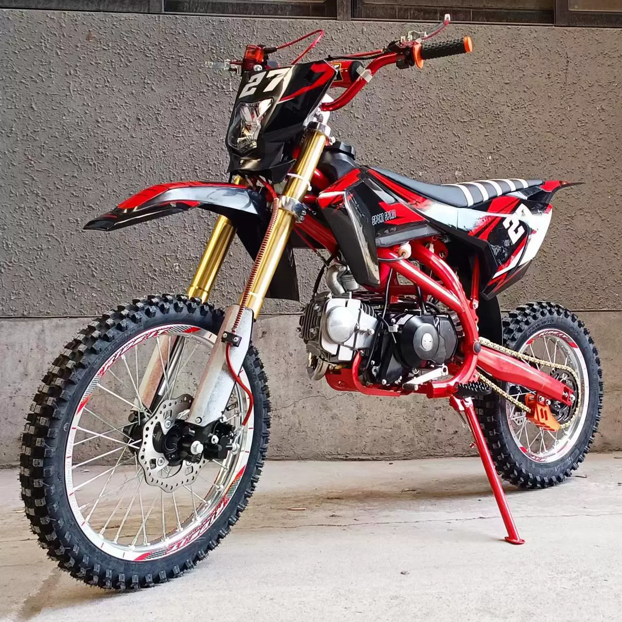 Заводская прямая продажа 125cc взрослый двухколесный внедорожный мотоцикл гора машин многоцветный опциональный DIRT байк можно экспортировать