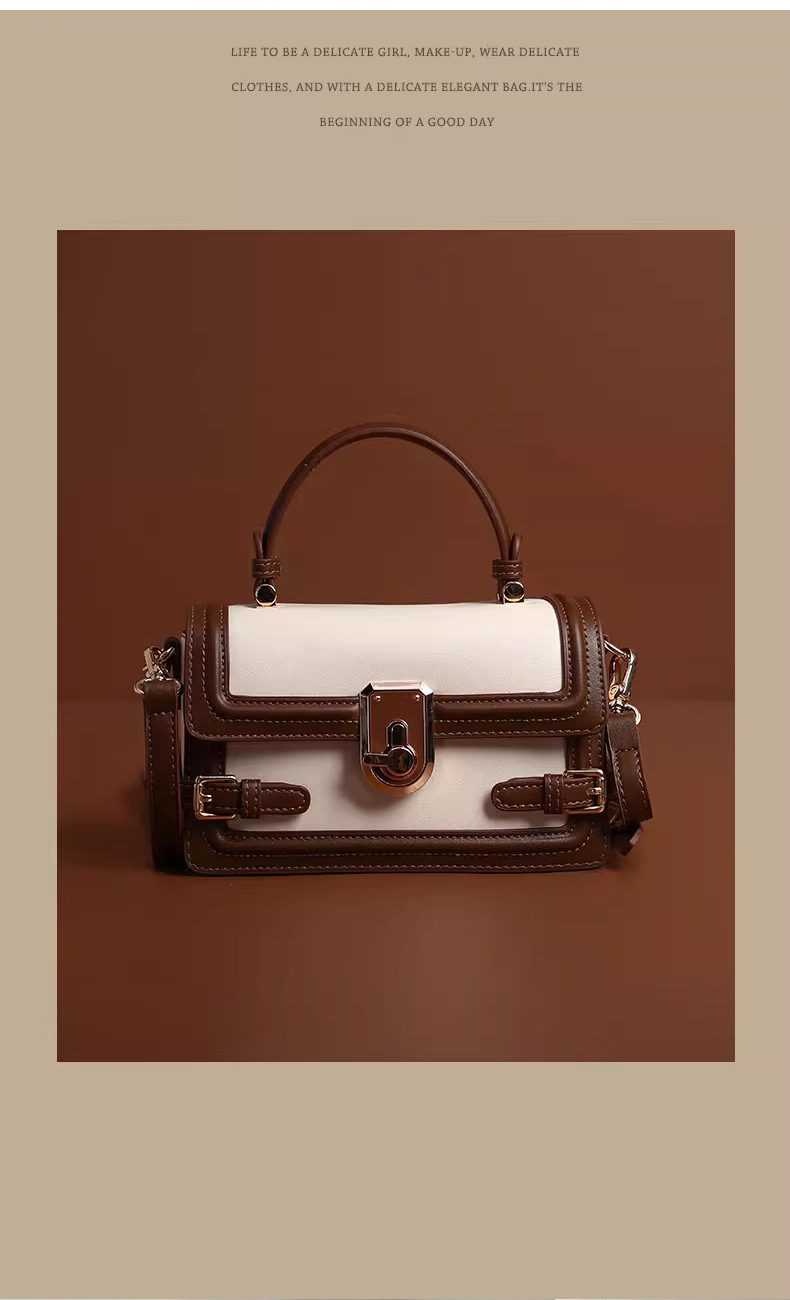 Colored Handheld Box for Spring 2024 Versatile Women's One Shoulder Bag, Small and end, High Sense Crossbody Bag_voghion.com