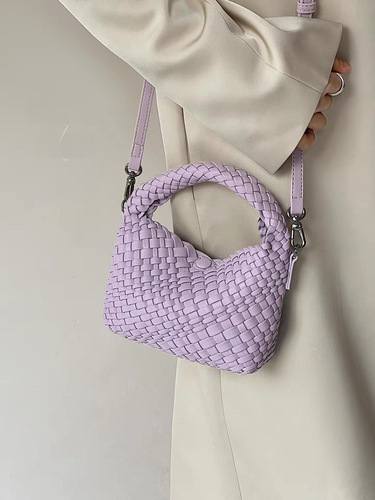 新款手工编织包手提小包小众设计女包单肩斜挎手提包