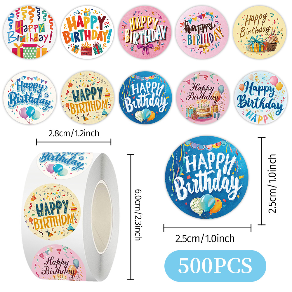 Cien tipos de dibujos animados pegatinas de animales rollo de recompensas para niños materiales didiy papelería cuaderno cinta adhesiva decoración