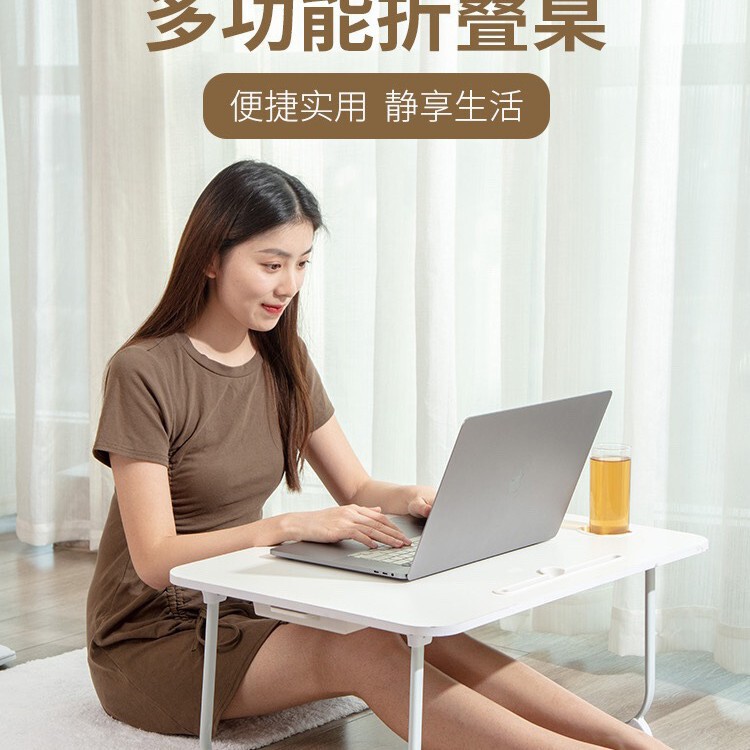 Bed Small Table Bay Window Foldableing Table Student Bedside Dormitory Desk Laptop Stand Table Foldableable