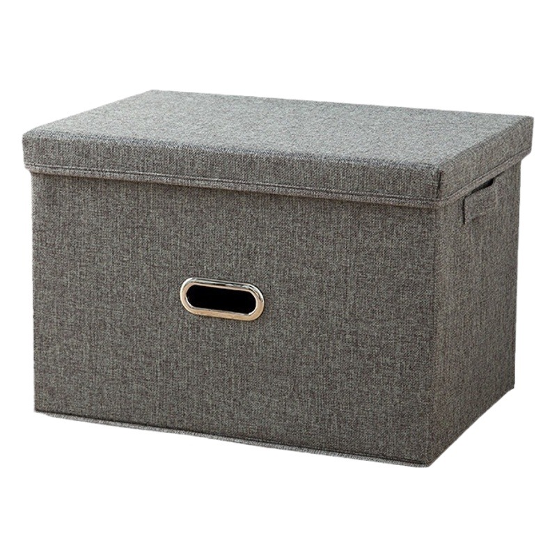 Caja de almacenamiento de tela doméstica caja de almacenamiento plegable caja de almacenamiento de ropa cajón caja de almacenamiento de ropa interior entrega de una pieza