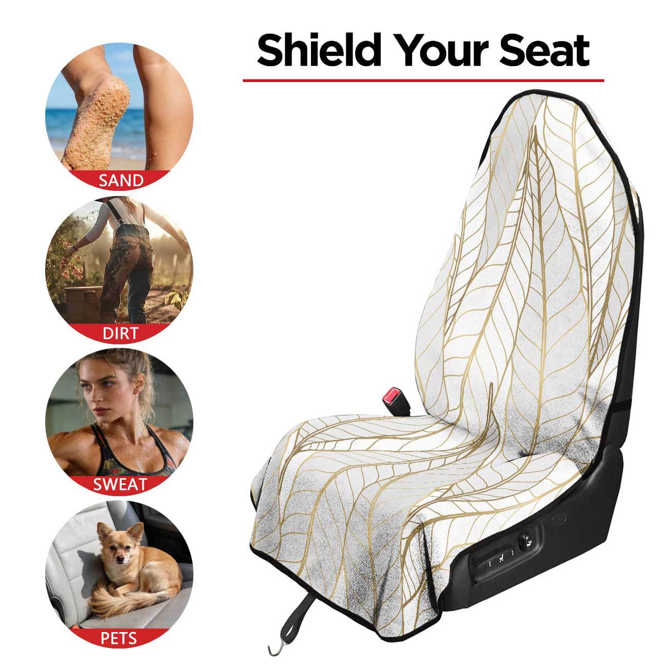 Car seat towel cover front seat protector suitable for gym and exercise, universal for all seasons, car use 132