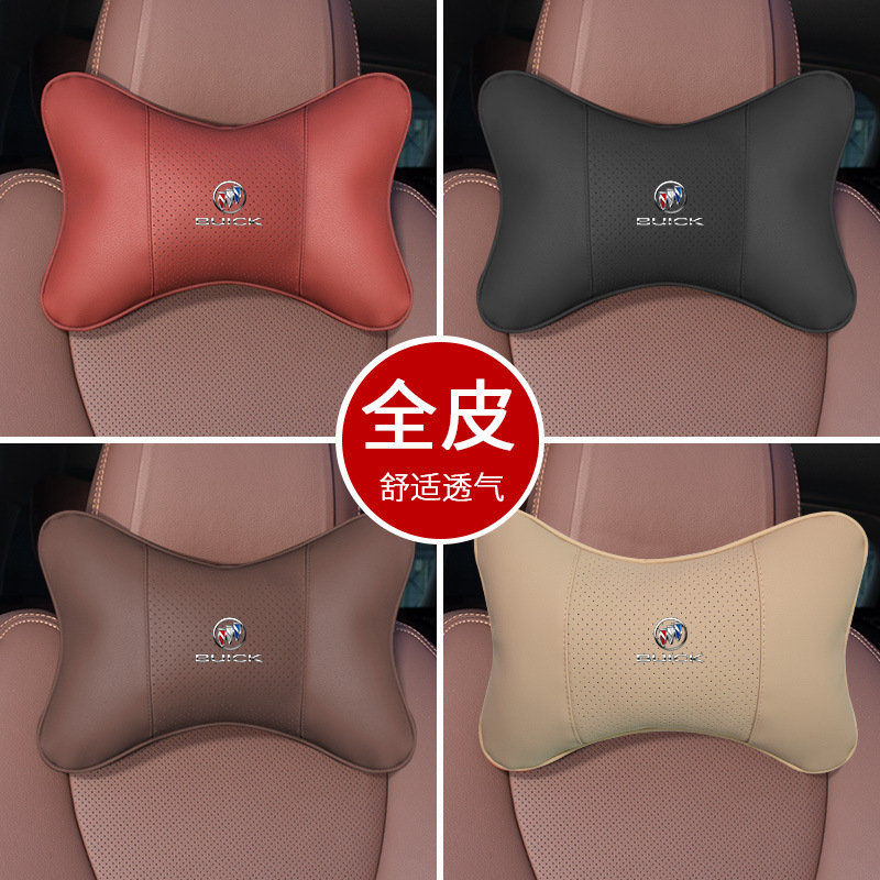 (2개) BUICK HIDEO GT REGAL REGAL KAIYUE ANGKOLA KEWEI 자동차 헤드 레스트 넥 베개 카시트에 적합