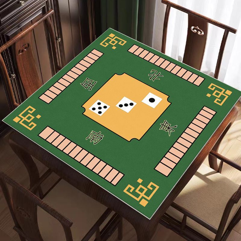 麻将桌垫加厚消音桌布棋牌室正方形耐磨防滑垫子家用吸水茶几垫