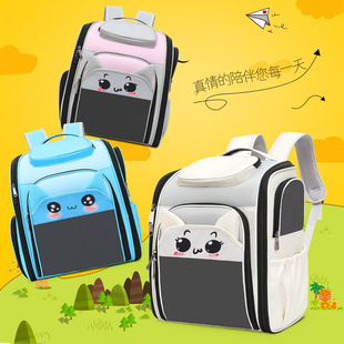 Factory wholesale pet bag lightweight breathable large capacity cat bag multifunctional dog bag cute pet shoulder bag wholesale