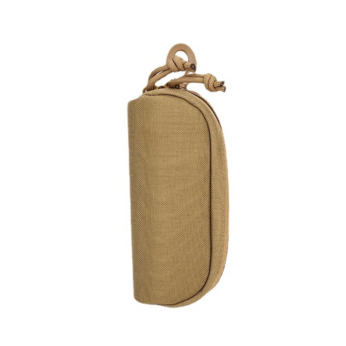 Tactical outdoor portable glasses bag protective case nylon hard shell glasses case Molle system sunglasses bag