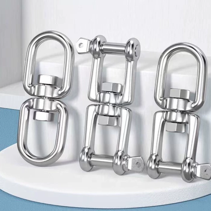 Прямые продажи Sanjia, вращающееся кольцо OX из нержавеющей стали 304, кольцо OX, пряжка-цепочка, универсальное вращающееся кольцо