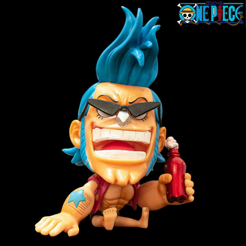 Коллекционная аниме-статуя Один за несколькими персонажами из One Piece, динамичная поза, детальная роспись, класс 9 см