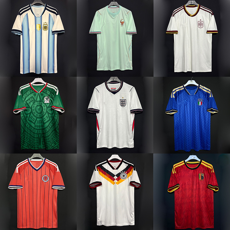 Ropa de fútbol de la Copa del mundo 2026 Argentina Francia Noruega España Inglaterra Bélgica camiseta